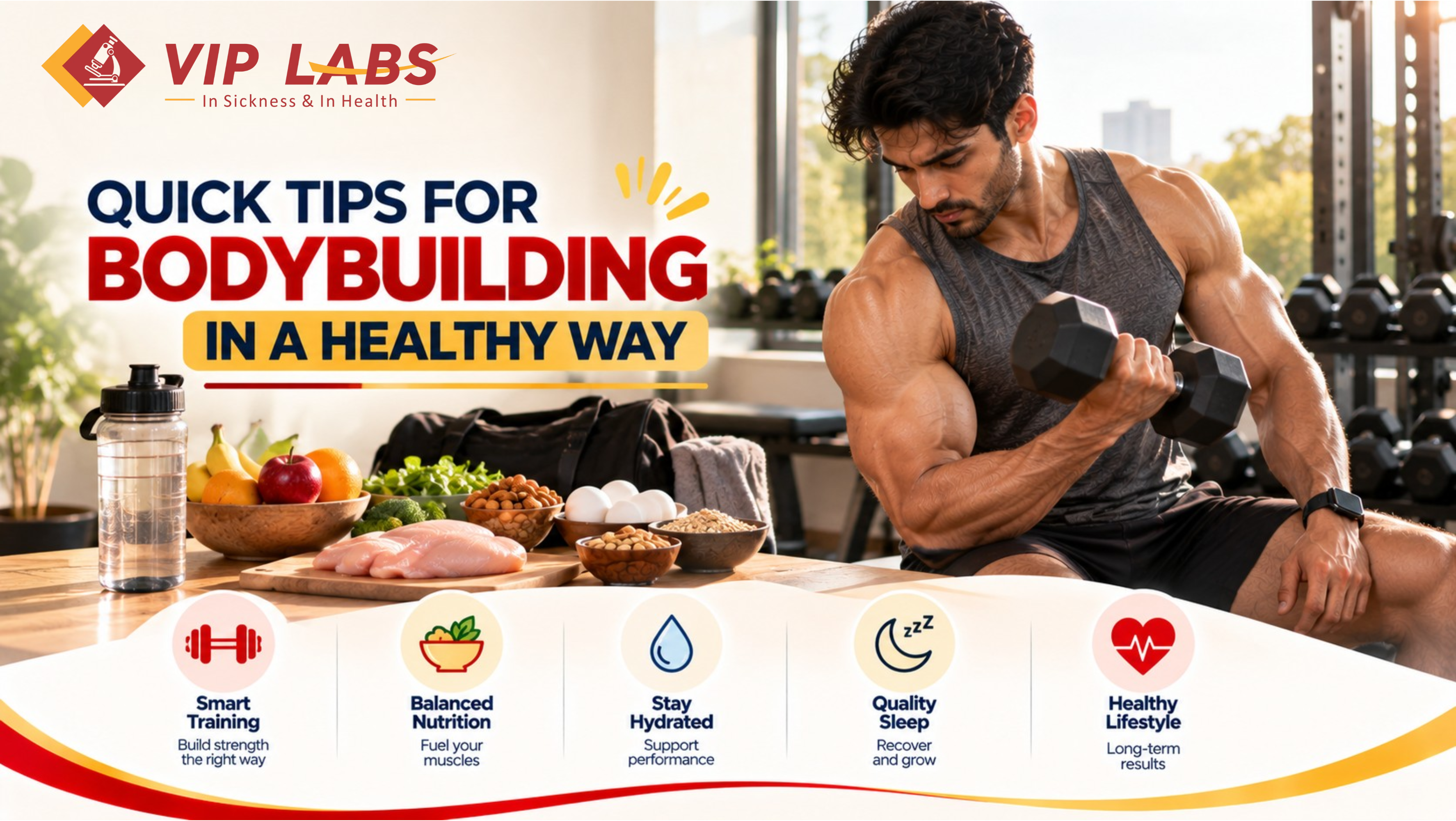 Quick Tips for Body Building in a Healthy Way